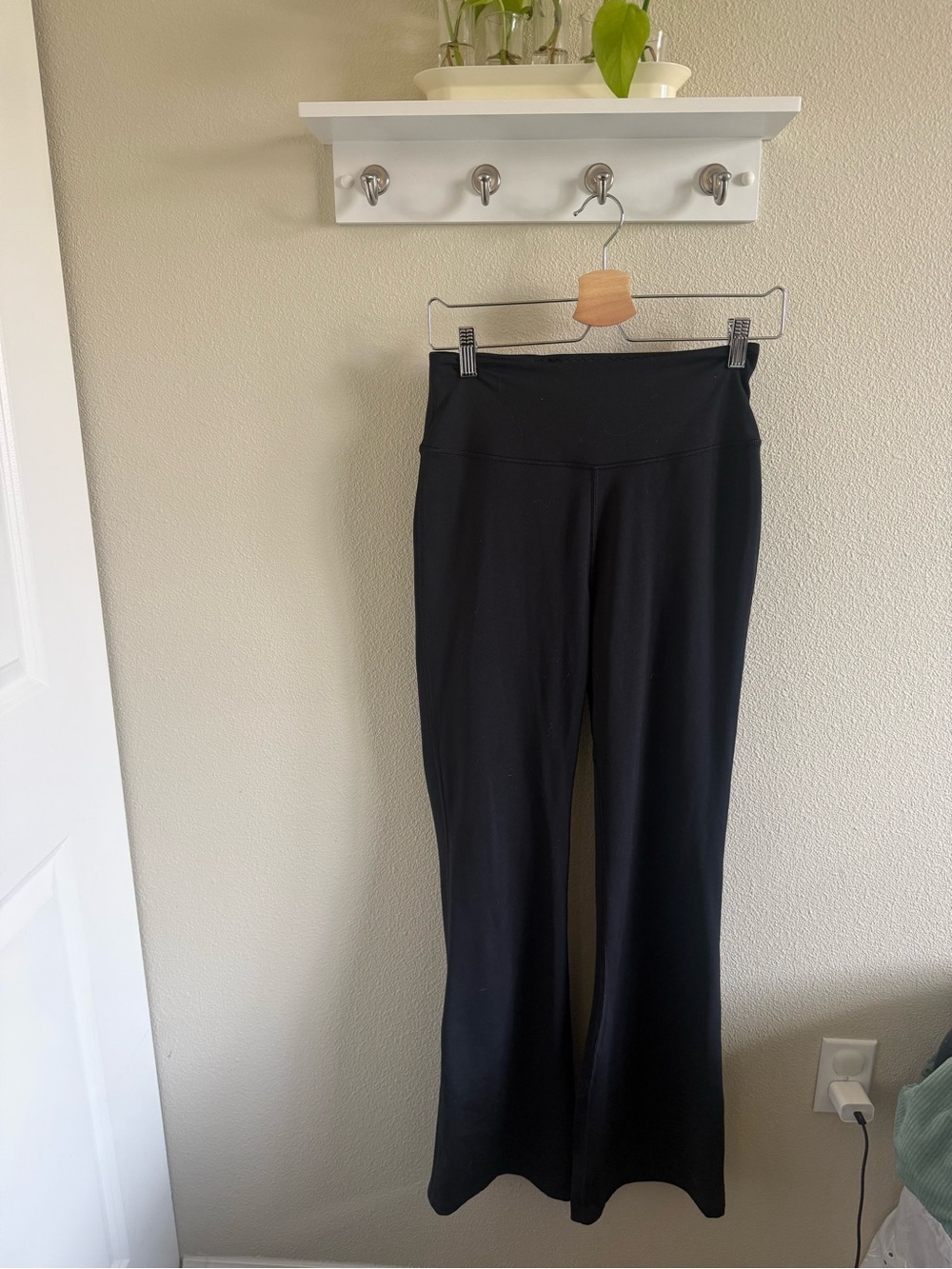 Victoria's Secret Black Flared Yoga Pants